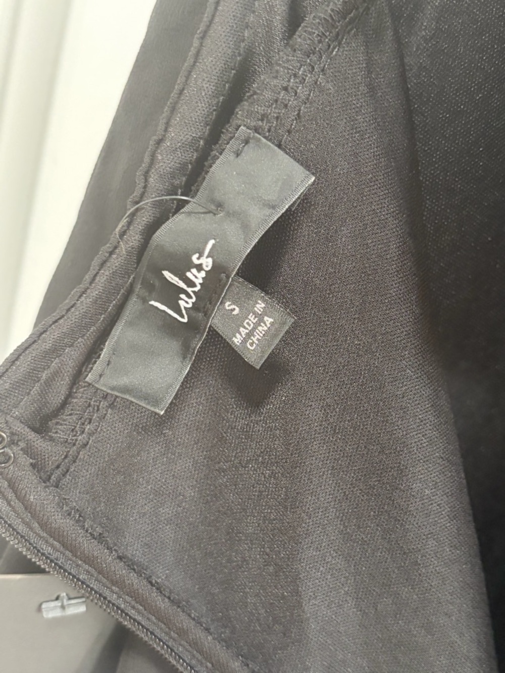 Lulus Tier and Now NWT size Small Black Tie-Back Tiered Maxi Dress - Picture 9 of 13